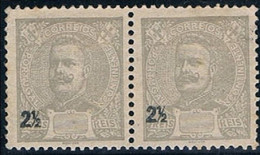 Portugal, 1895/6, # 126, Erro, MH - Neufs