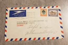 SOUTH AFRICA AIR MAIL COVER CIRCULED SEND TO GERMANY - Poste Aérienne