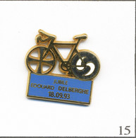 Pin’s Sport - Cyclisme / Jubilé Edouard Delberghe (Coureur Français 1935-94). Est. Starpin's 93. Zamac. T800Q-15 - Cyclisme