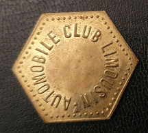Jeton De Nécessité "5F / Automobile Club Limousin" Limoges - Monetary / Of Necessity