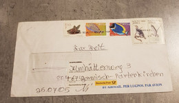 SOUTH AFRICA COVER CIRCULED YEAR 2005 SEND TO GERMANY - Lettres & Documents