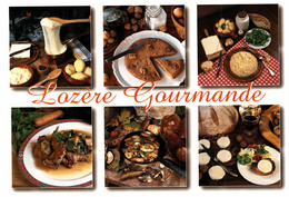 N°89366 GF -cpsm Recette : La Lozère Gourmande - Recettes (cuisine)