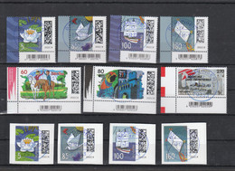 Deutschland BRD  Gestempelt  3644-3654    Alle  Neuausgaben  02.12.2021 - Used Stamps