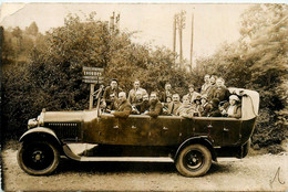 Lourdes * Carte Photo * Autobus Bus De Tourisme * Touristes - Lourdes