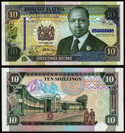 Kenya 10 Shillings 1989, UNC, (P24a)  Banknote - Kenya