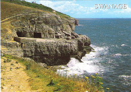 TILLY WHIM CAVES, SWANAGE, DORSET, ENGLAND. UNUSED POSTCARD Ap2 - Swanage