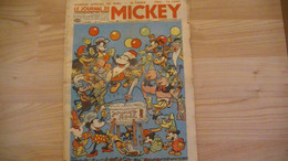 LE JOURNAL DE MICKEY N° Spécial Double De Noël 113 Année 1936 8 Pages Très Forte Cotation Revue La Plus Recherchée - Journal De Mickey