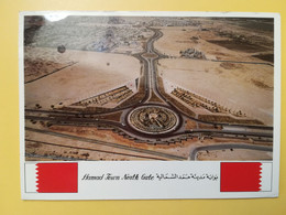 CARTOLINA POSTCARDS BAHREIN BAHRAIN 1994 HAMAD TOWN NORTH GATE BOLLO ISA BIN SALMA AL KHALIFA OBLITERE' - Bahreïn