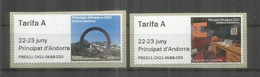 ESPAÑA SPAIN ANDORRA ATM 2021 ARTE MUSEO POSTAL MUSEUM - Unused Stamps