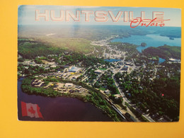 CARTOLINA POSTCARDS CANADA 2006 HUNTSVILLE ONTARIO BOLLO FIORI FLOWERS OBLITERE' - Huntsville