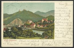 SLOVENIJA SLOVENIA CELJE CILLI Burgruine 1904 Ed. Fritz Rasch Old Postcard (see Sales Conditions) 03167 - Slovenië