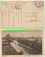 INFIRMERIE HOPITAL DE SPIRE -- TRESOR ET POSTES 25, 1923 -- CP DÜSSELDORF - Marques D'armée (avant 1900)