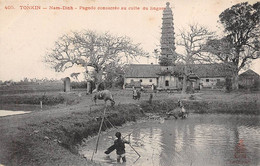 Tonkin:   Ninh-Bin      Pagode Consacrée Au Culte  Lingam         (voir Scan) - Viêt-Nam