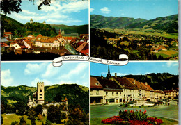 22434 - Kärnten - Friesach , Burgen , Mehrbildkarte  - Gelaufen 1978 - Friesach