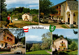 22555 - Steiermark - Deutschlandsberg , Trahütten , Gasthof Parfußwirt , A. U. K. Kiegerl , Koralpen Gasthof - Gelaufen - Deutschlandsberg