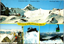 22619 - Salzburg - Kaprun , Gletscherbahn , Kitzsteinhorn , Krefelderhütte , Mehrbildkarte - Gelaufen 1975 - Kaprun