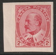 Canada 1903 Sc 90A Mi 78 Yt 79 MH* Imperf Single - Ongebruikt