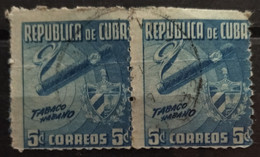 CARIBE Cigar And Country's Coat Of Arms. USADO - USED. - Gebruikt