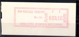 Atm  Frama Vending Vignettes Meter Distributeur China Hongkong  Hong Kong  Mint Mnh Postfrisch  Please Look Scan - Automaten
