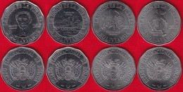 Bolivia Set Of 4 Coins: 2 Bolivianos 2017 "Territorial Claims, Chile" UNC - Bolivia