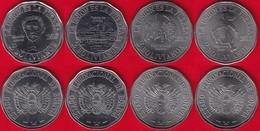 Bolivia Set Of 4 Coins: 2 Bolivianos 2017 "Territorial Claims, Chile" UNC - Bolivie