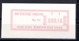 Atm  Frama Vending Vignettes Meter Distributeur China Hongkong  Hong Kong  Mint Mnh Postfrisch  Please Look Scan - Distribuidores