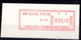 Atm  Frama Vending Vignettes Meter Distributeur China Hongkong  Hong Kong  Mint Mnh Postfrisch  Please Look Scan - Automaten
