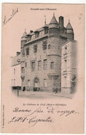 CPA 59 Condé Sur L'Escaut Le Château De Croy Musée Et Bibliothèque 1912 - Conde Sur Escaut