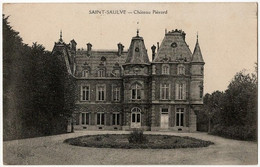 CPA 59 Saint Saulve Château Piérard - Other Municipalities