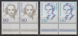 BRD 1997 MiNr.1939 - 1940 Paar ** Postfrisch Frauen Der Deutschen Geschichte ( A4546 )günstige Versandkosten - Nuovi