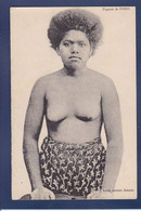 CPA Nouvelle Calédonie New Calédonia Océanie Nu Féminin Femme Nue Ethnic Nude écrite PORO - Nouvelle-Calédonie