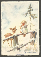SWITZERLAND. 1942. WW2. NEW YEAR CARD WITH GERMAN CENSOR MARKS. LEYSIN VILLAGE POSTMARK. - New Year