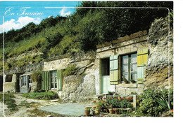 REGION TOURAINE Maison TROGLODYTE / CPM  Valoire Voyagée 1997 / TBE - Pays De La Loire