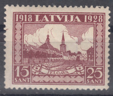 Latvia Lettland 1928 Mi#140 Mint Never Hinged - Latvia