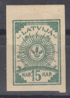 Latvia Lettland 1919 Mi#5 B B, Mint Hinged - Lettland