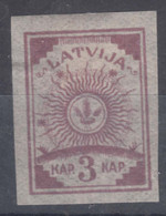 Latvia Lettland 1919 Mi#6 C, Mint Hinged - Latvia