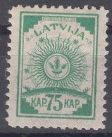 Latvia Lettland 1919 Mi#14 A, Mint Hinged - Latvia