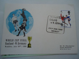 UNITED KINGDOM   MAXIMUM CARDS 1966  FOOFBALL  WORLD CUP  ENGLAND - 1966 – England