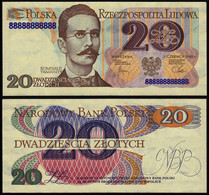 POLONIA POLSKA 20 Zlotych 1982, P-149  UNC. - Pologne