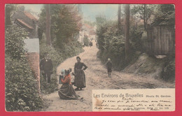 St-Genesius-Rode / Rhode St. Genèse - Top Carte  ... Femmes En Prières à La Chapelle -1904 ( Verso Zien ) - St-Genesius-Rode