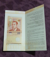 MAROC : Billet Com De 25 Dhs émis En 2012 N° De Série : 00 - 068142 - 30 € Au Lieu De 37 € - Morocco