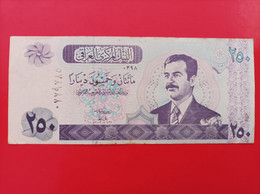 Billete De IRAQ De 250 Dinars - Iraq