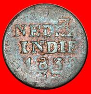 * LION (1833-1840): NETHERLANDS EAST INDIES ★ ERROR 1 CENT 1838! LOW START ★ NO RESERVE! - Niederländisch-Indien