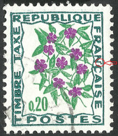 Errors & Oddities  France 1971 Used - TIMBRE TAXE - Used Stamps