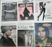 Mode/Gaultier/Rabanne/Lacroix/P. Smith/Libé Next/Libé Mag/Libération/Suppléments Express-Échos/Le Monde  ….  22 journaux - Mode