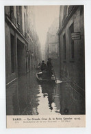 - CPA PARIS (75) - La Grande Crue De La Seine (janvier 1910) - Inondation De La Rue Visconti - Photo Neurdein 252 - - Alluvioni Del 1910