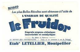 Buvard Le Fruidor, Engrais De Qualité, Ets Letellier, Montpellier (DD) - Farm