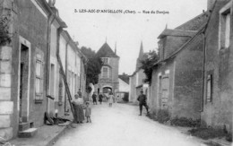 LES AIX D'ANGILLON - Rue Du Donjon - Animé - Les Aix-d'Angillon
