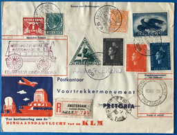 Pays-Bas - Liaison Aérienne Nederland - Zuid Afrika 5.12.1938 - (L142) - Briefe U. Dokumente