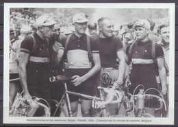 Belgie - 2021 ** 100 Ste WK Wielrennen - Kaart + 1 Zegel ** 3 Scans - Ongebruikt